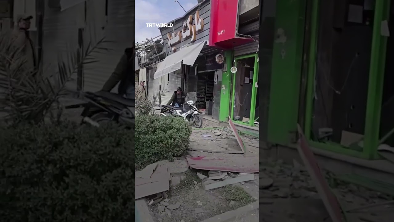 Iranian Red Crescent video shows aftermath of US-Israeli strikes in Isfahan market