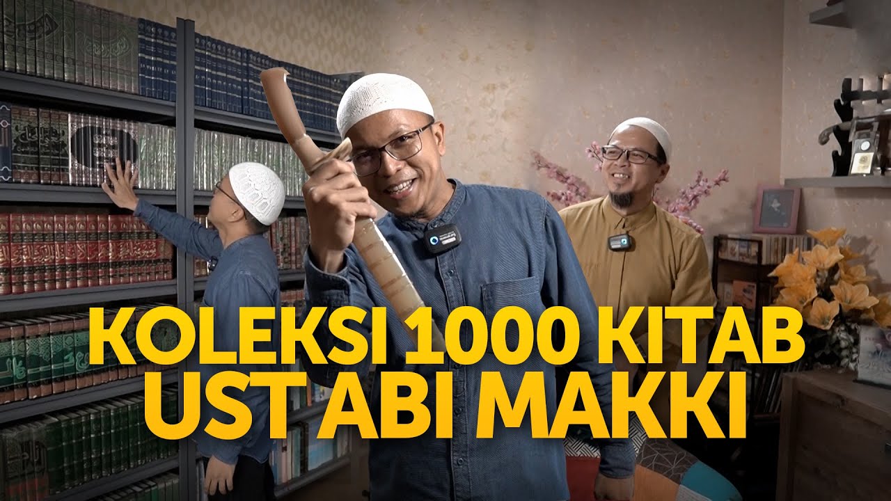KOLEKSI KITAB UST ABI MAKKI BANYAK BANGET !!