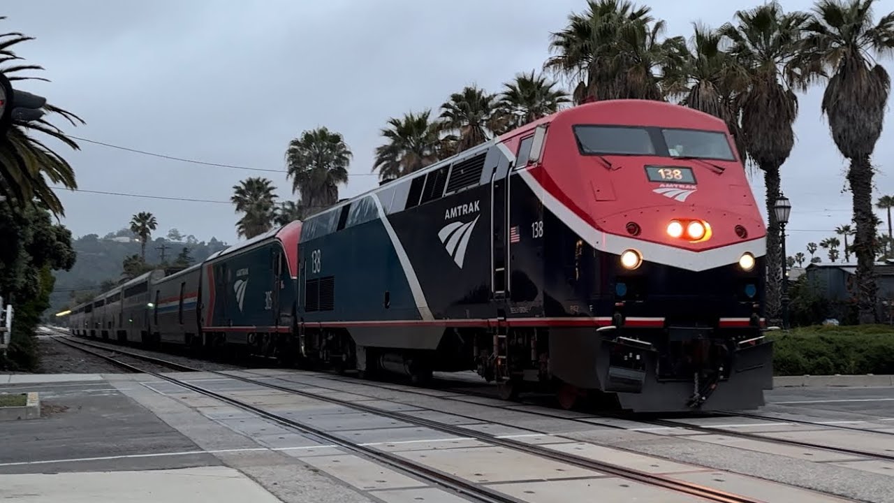 Amtrak trains at SBA (up included, and phase 7 scheme leader,)