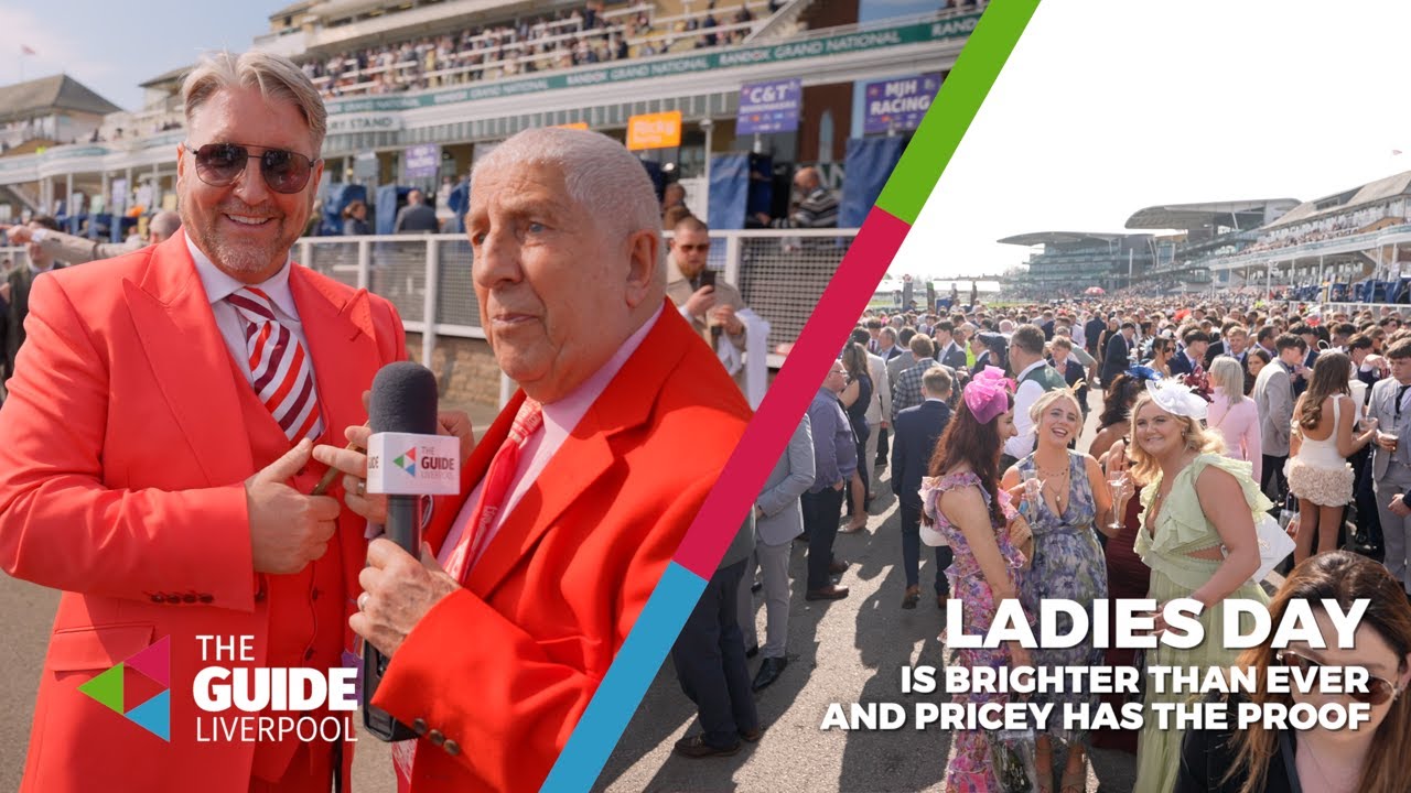Pete Price has been out speaking to Racegoers on Ladies Day | The Guide Liverpool