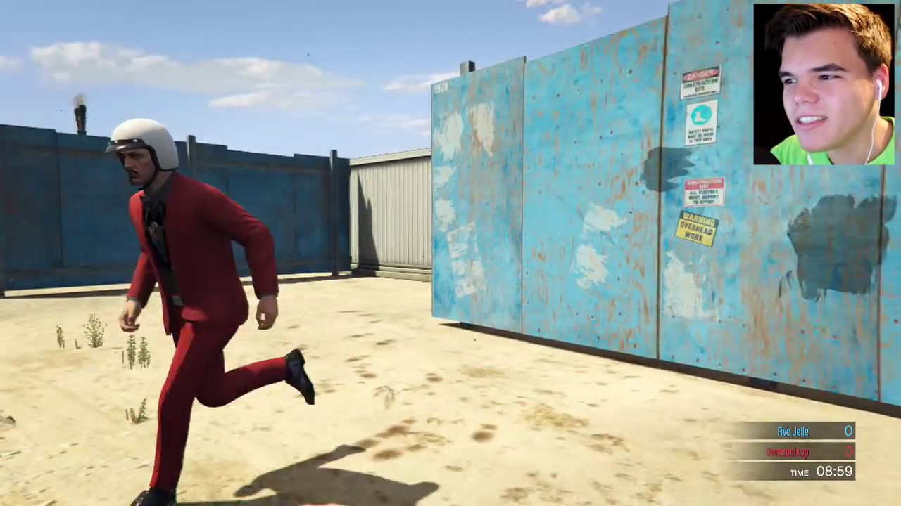 GTA 5 Xbox One - Extreme First Person Maze Hunt (GTA 5 Funny Moments)
