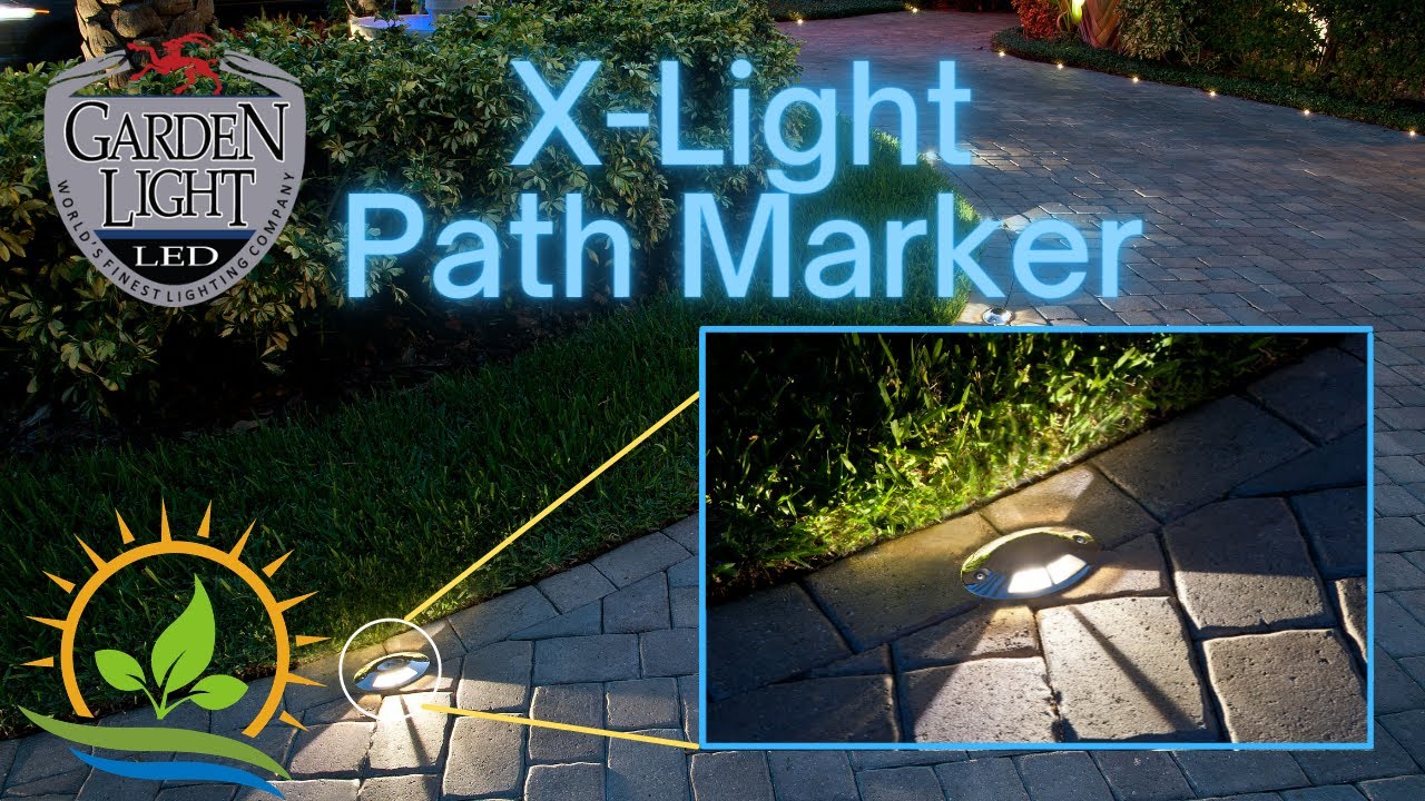 Driveway Lights! Garden Light LED X-Light Series | Landscape Lighting Tips