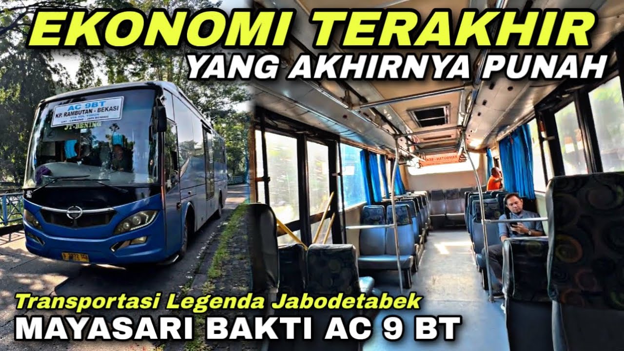 Ekonomi Terakhir Yang Akhirnya Punah 😱 Transportasi Legenda Jabodetabek ❗️| trip Mayasari Bakti 1457