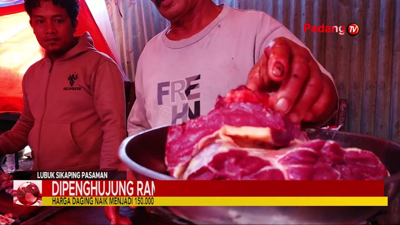 DIPENGHUJUNG RAMADHAN,HARGA DAGING SAPI NAIK
