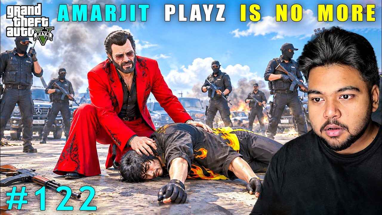 The Big Mafia Killed Amarjit Playz | Gta 5 Gameplay #122