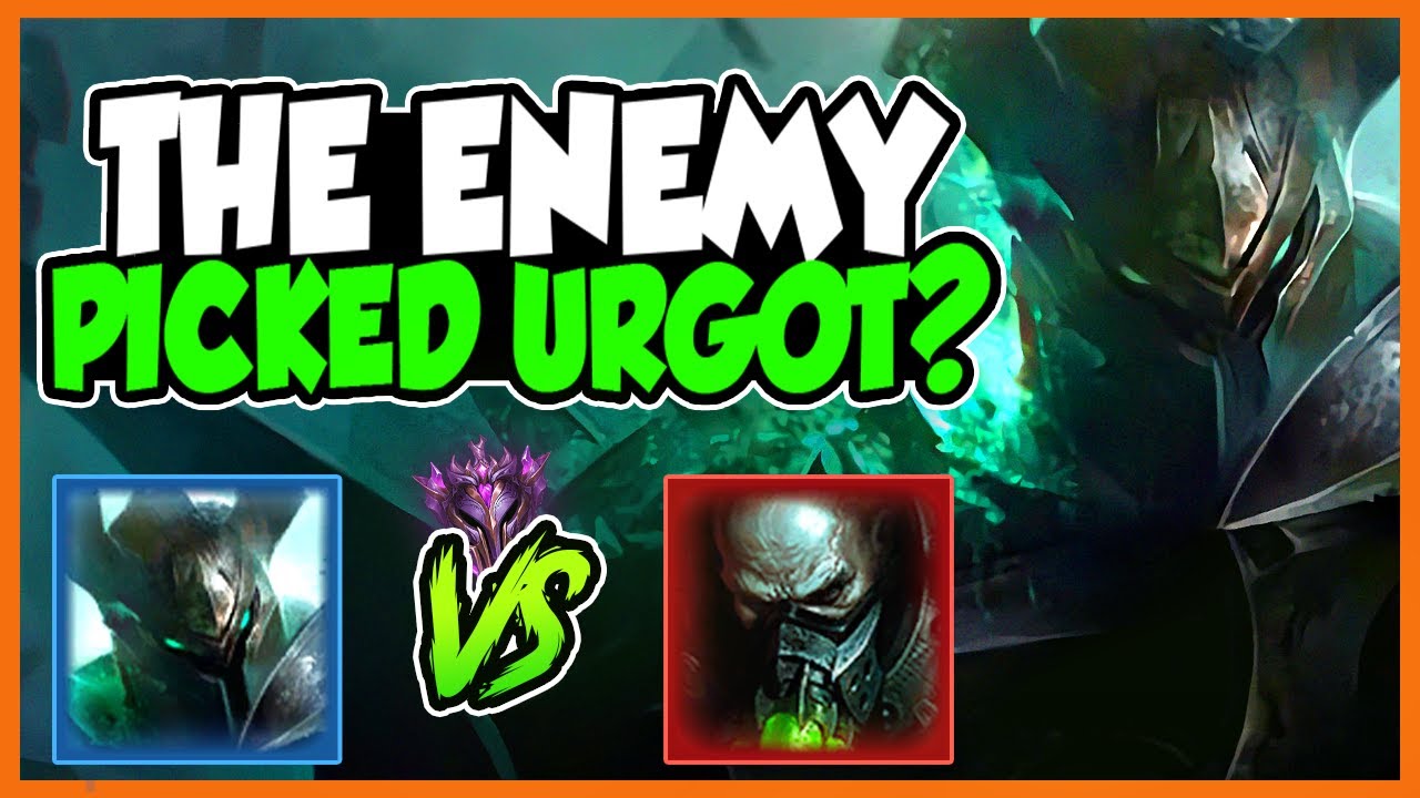 When the enemy picks Urgot from an Urgot Main! [Mordekaiser Gameplay] - League of Legends