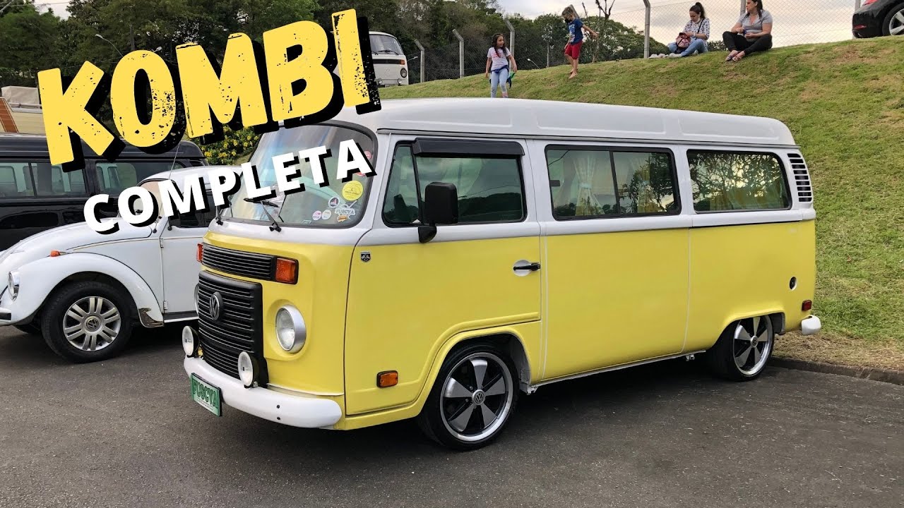 KOMBI REBAIXADA CALÇADA NAS RODAS 17 DE PORSCHE
