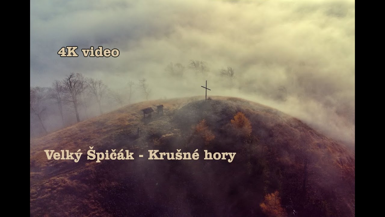 Velký Špičák - Krušné hory aneb Když Marzebilla vaří. DJI Mini 2. 4K video