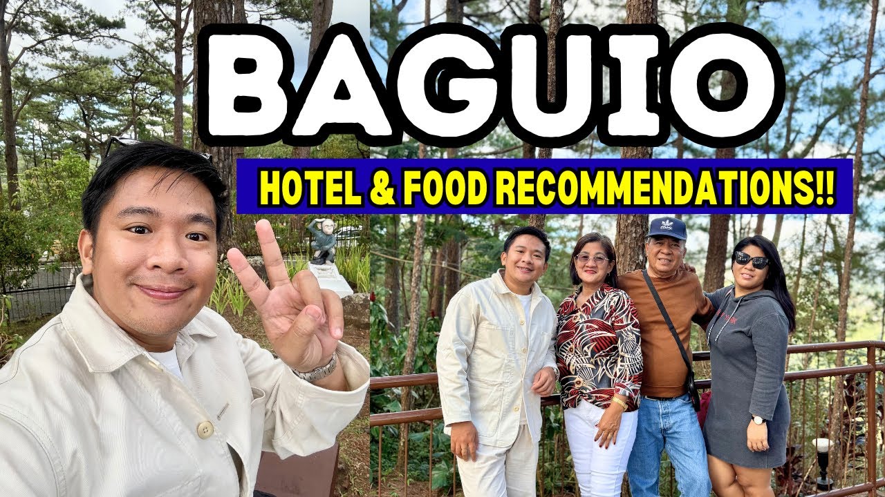 BAGUIO City Vlog: Where to Stay & Eat! (Chill Travel Itinerary for Big Groups!) | 2026 Travel Guide