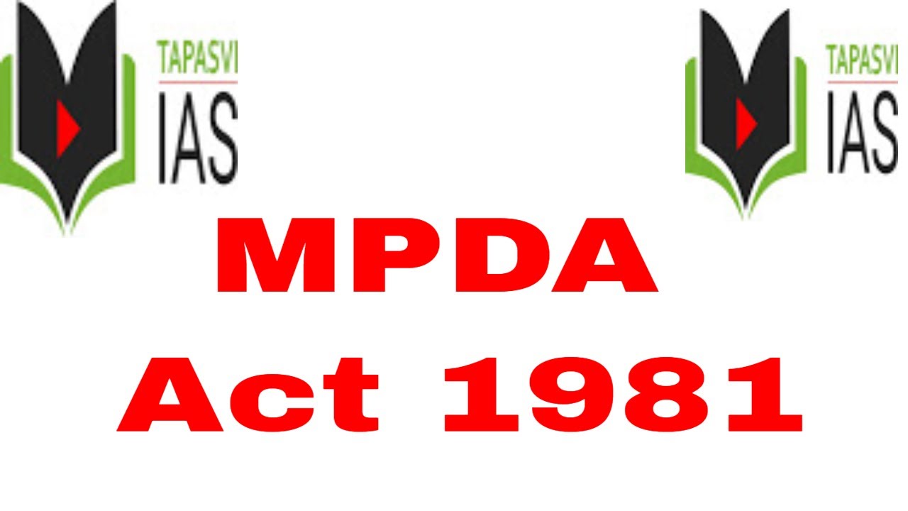 MPDA ACT 1981, MPDA Act in Hindi | Prevention Against Organised Crime in India