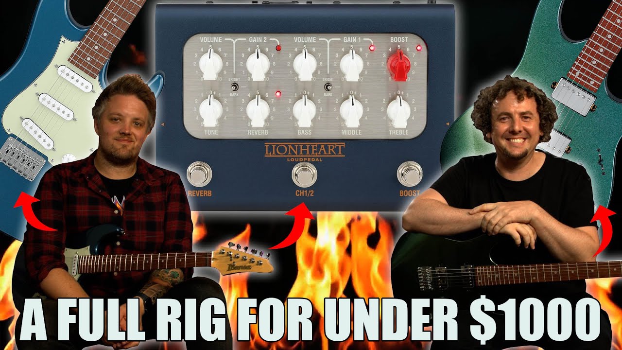 Laney Lionheart Loudpedal + Ibanez AZES31 – a complete pro-level rig for under $1000!