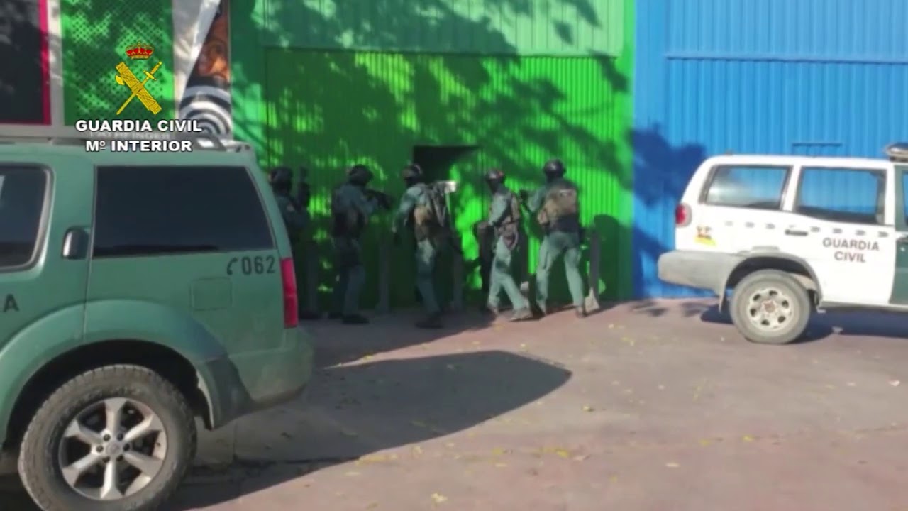 Op. Castrum. Desmantelada una organización en Granada que distribuía grandes partidas de marihuana
