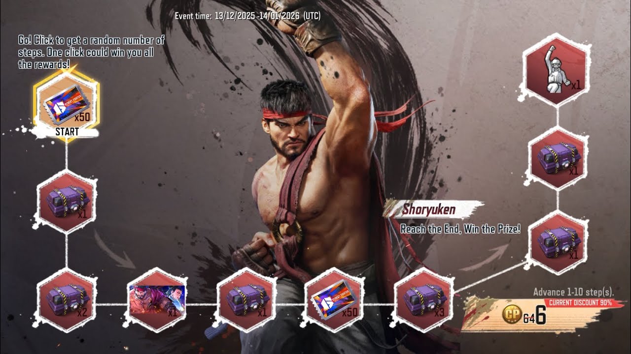 Codm Buying Table Tactics Event | Shoryuken Emote | S11 6th Anniversary