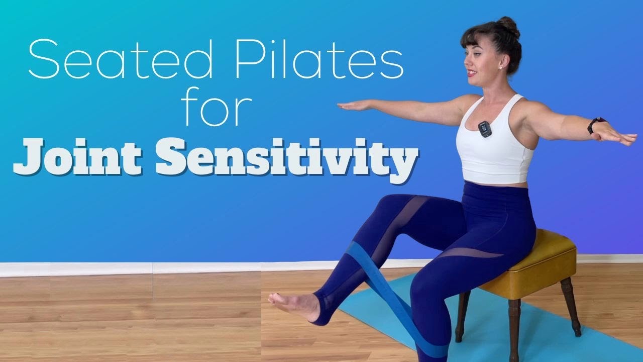 Pilates for Knee & Hip Pain | Chair Pilates for Joint Sensitivity