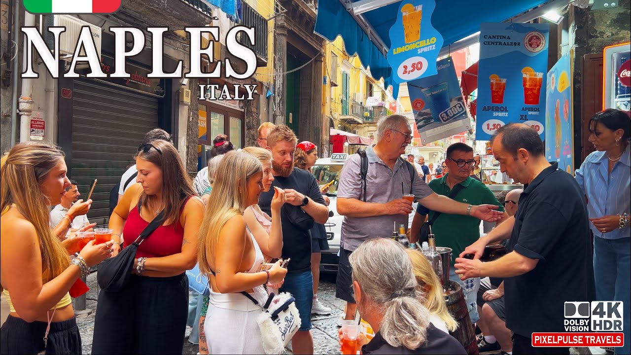 NAPLES ITALY 4K Walking Tour 🇮🇹 This Is Why You Should visit NAPLES ITALIA!