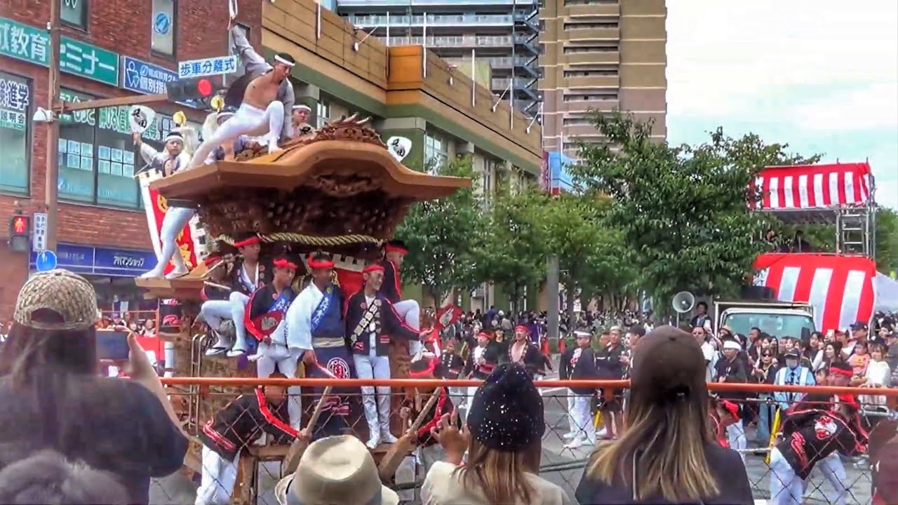 令和７年   泉佐野市  ザ・祭り in IZUMISANO  だんじり・やぐら曳行