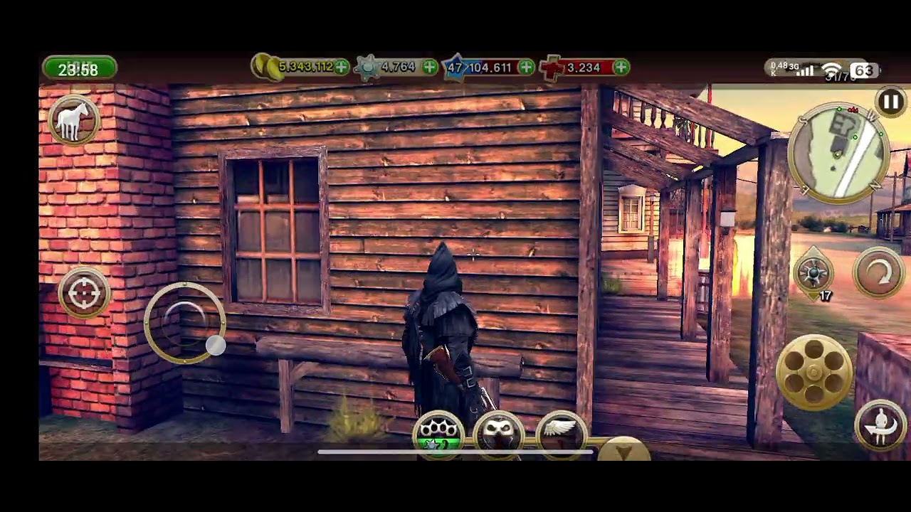 SIX GUNS ATUALIZADO 2025 MOD DE DINHEIRO INFINITO PEGANDO EM ANDROID 14 E 15 ( SE INSCREVA-SE) #jogo