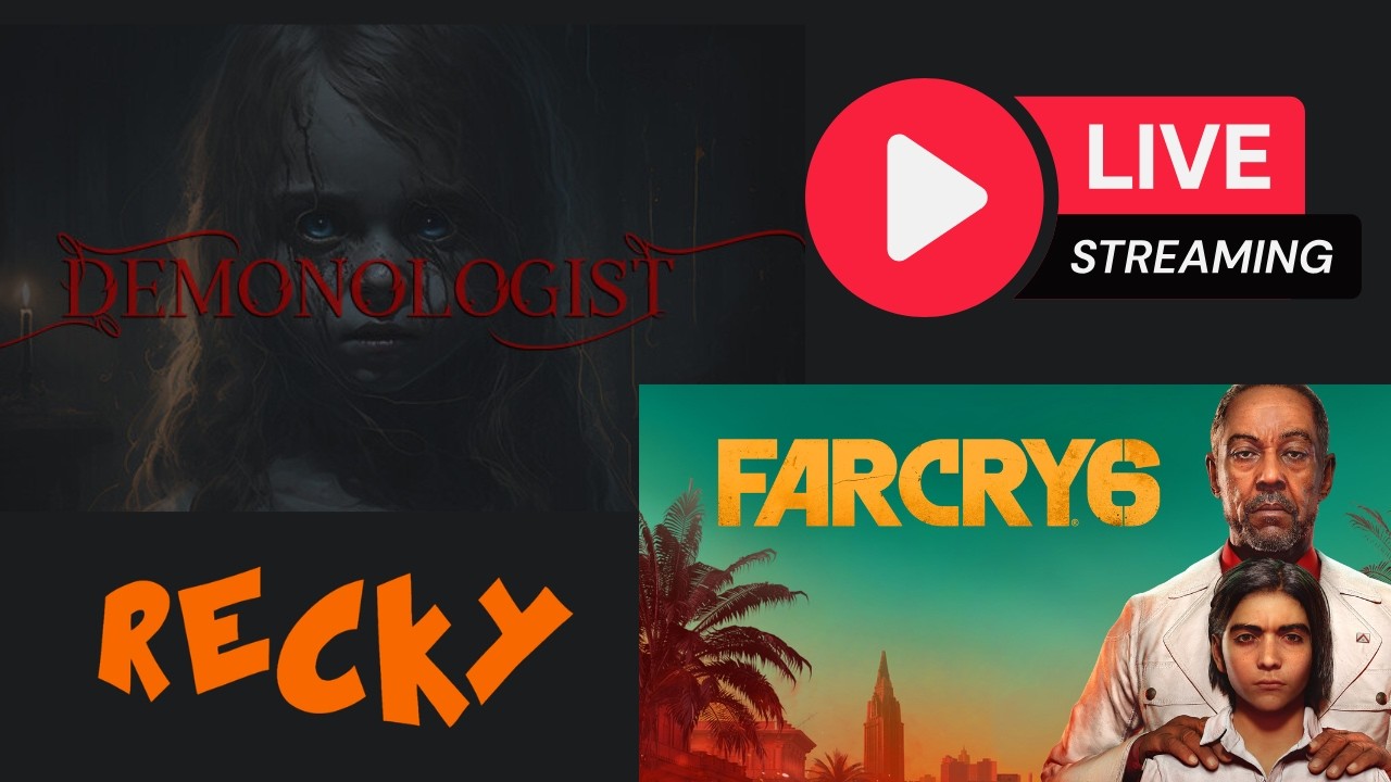 🔴LIVE Gameplay Some Farcry 6 and then some ghosthuntng with douchebags.