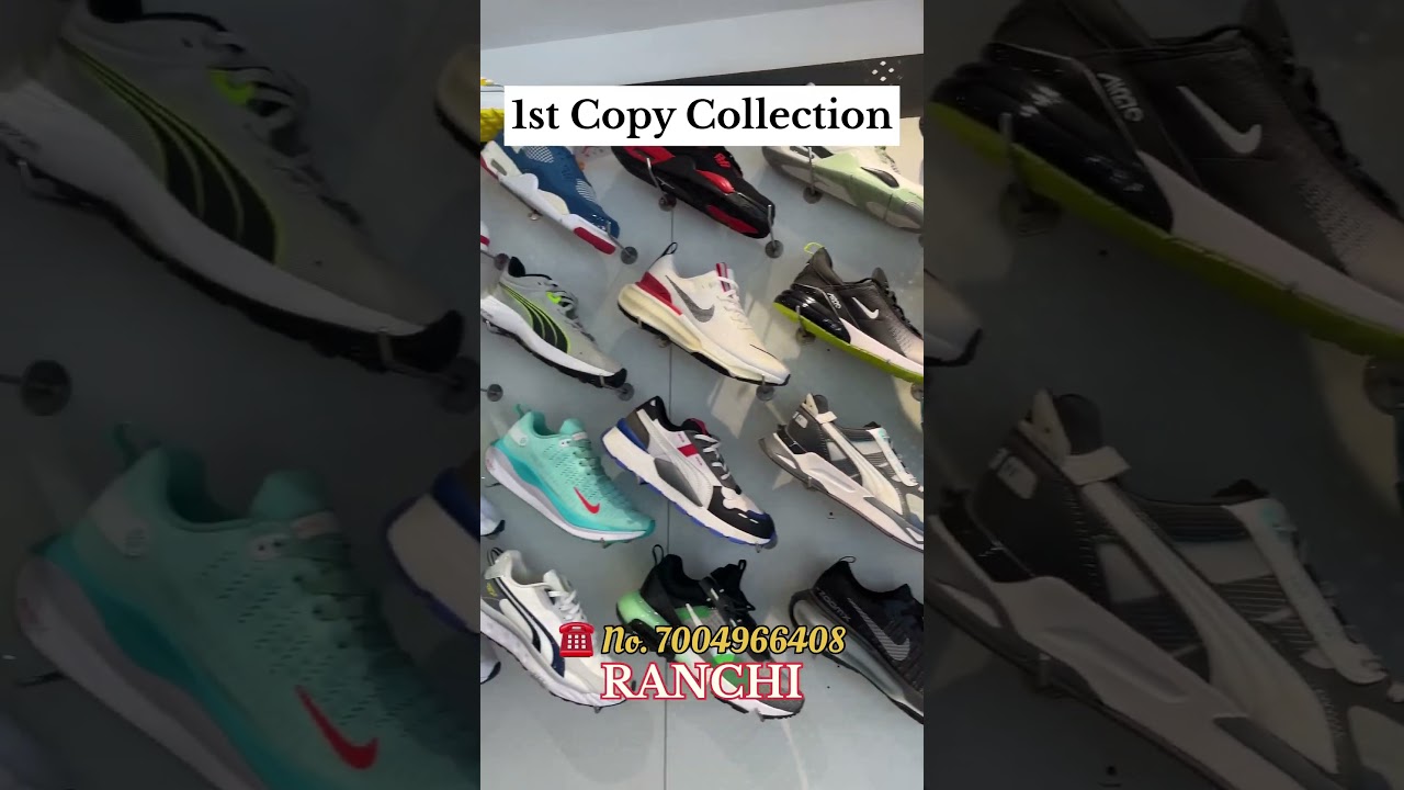 1st Copy Shoes Collection In Ranchi Jharkhand 🔥 | Sarojini Shoes Market  In Ranchi