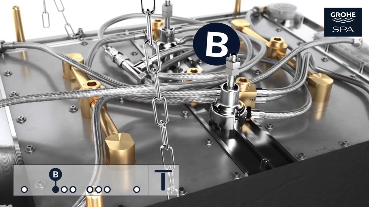 Как установить душевую систему GROHE AquaSymphony