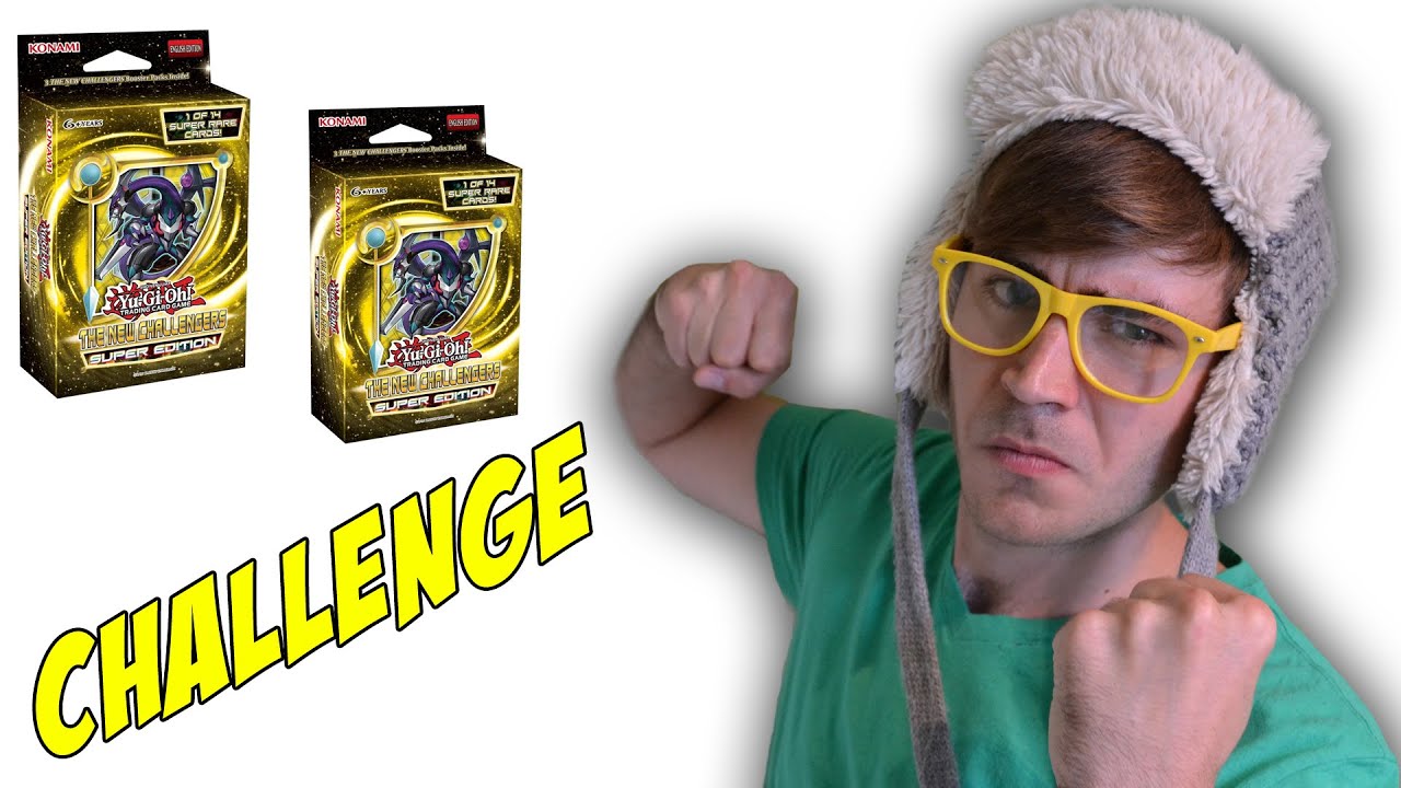 Yugioh The New Challengers Super Edition Pack Opening Challenge - WAR!