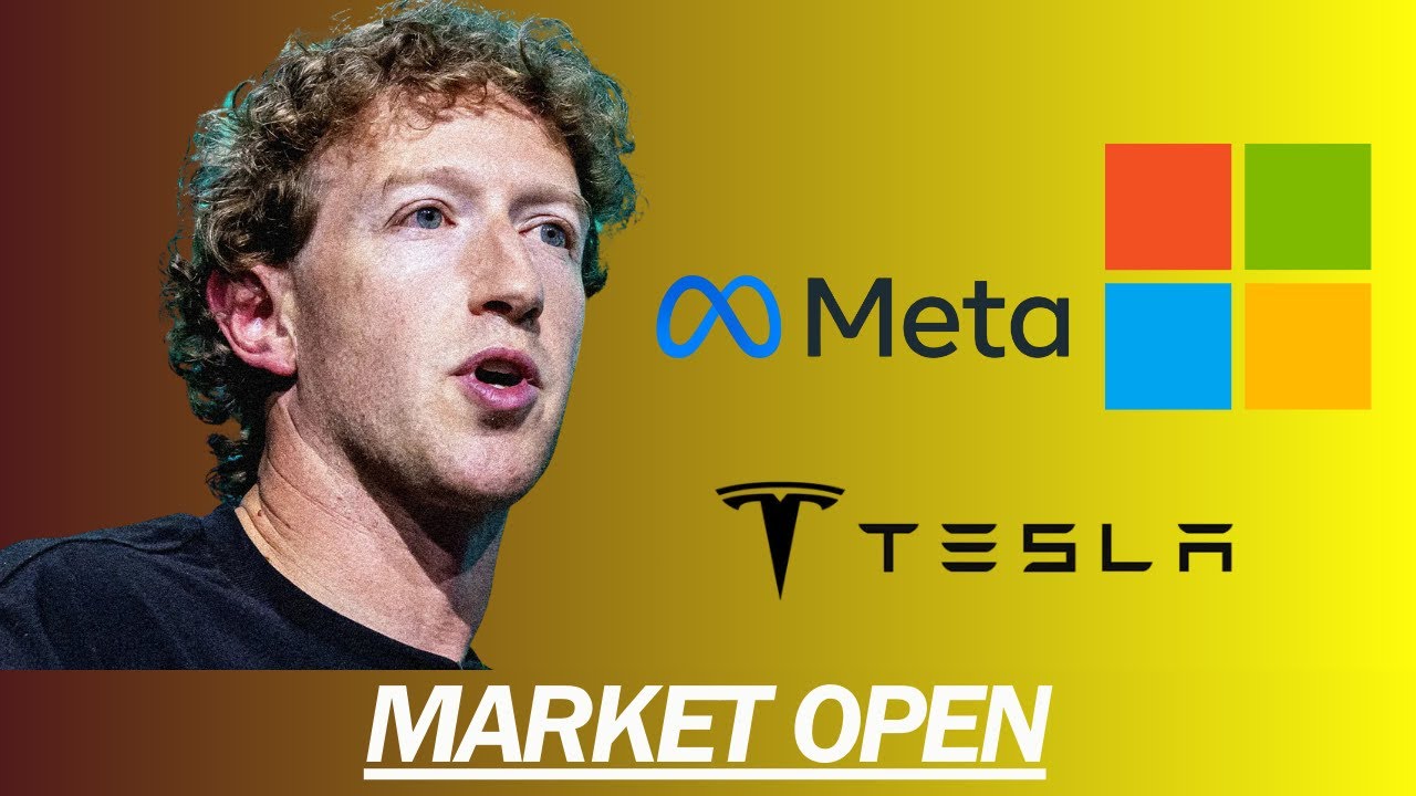 META CRUSHES, MICROSOFT TANKS, GOLD & SILVER NOT STOPPING | MARKET OPEN