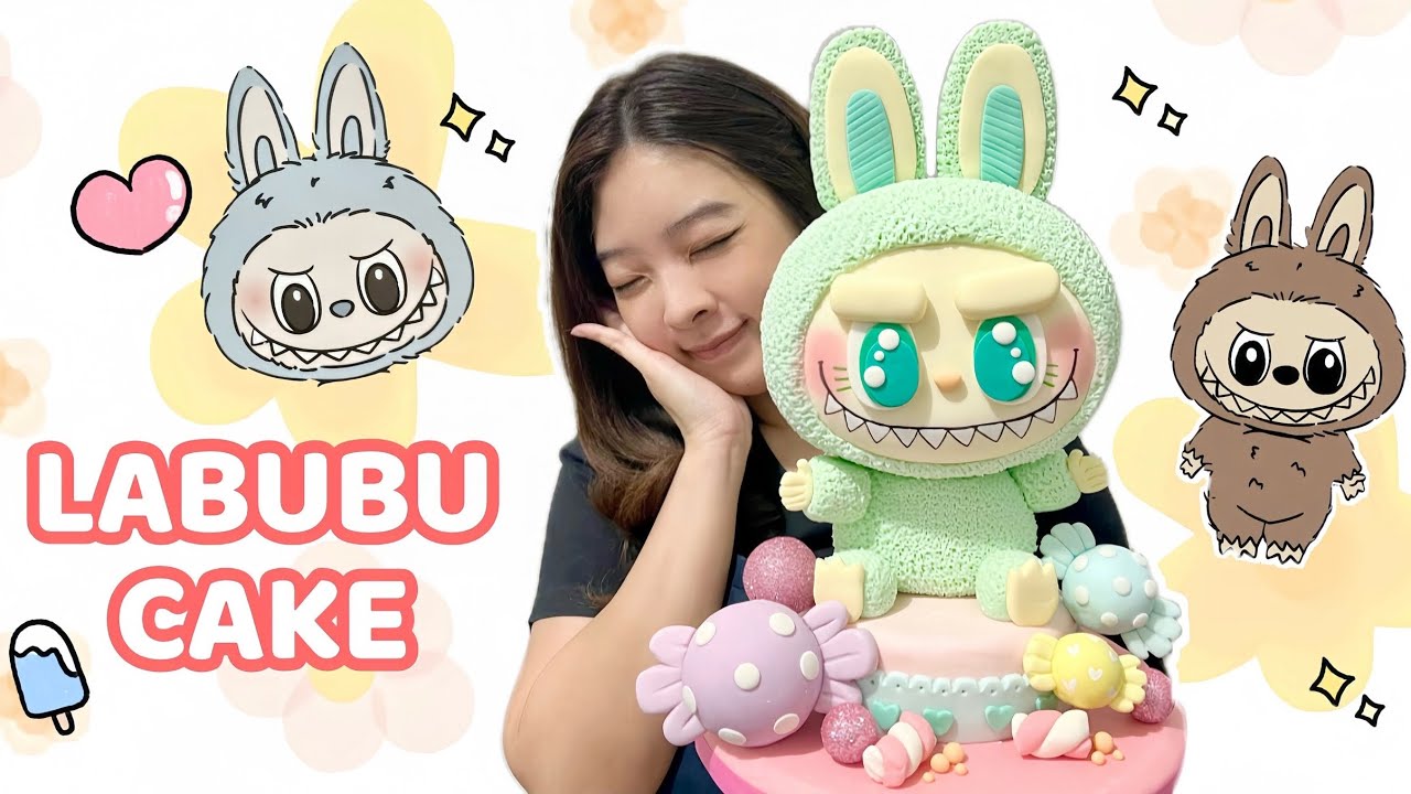 BIKIN LABUBU CAKE