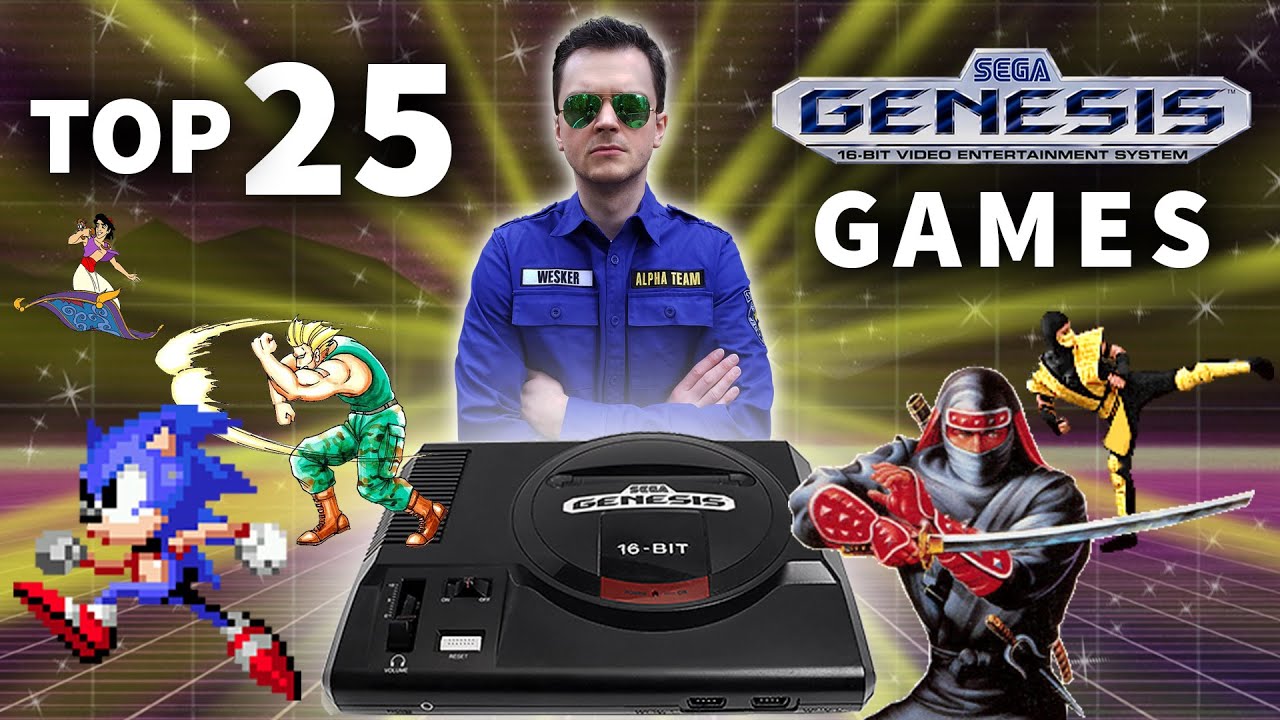 ТОП-25 игр для Sega Genesis! Полный список!