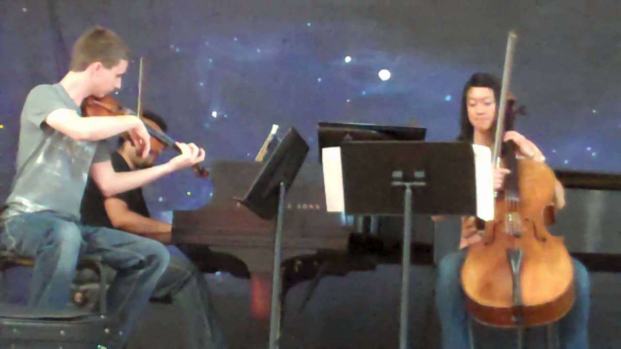 Brahms Piano Trio No. 1, 4th Movement (Rehearsal)