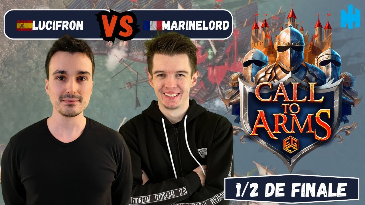 Age of Empires 4 - Call To Arms : MARINELORD vs LUCIFRON | Demi-Finale