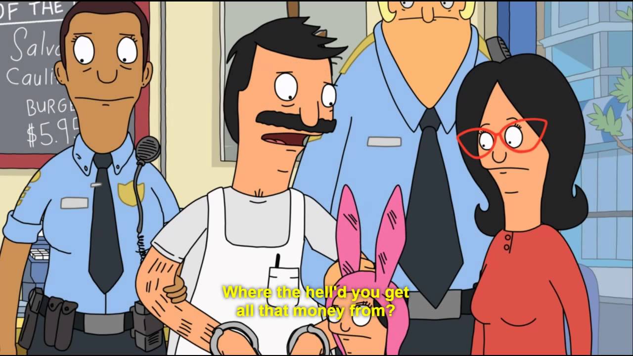 Bob's Burgers - Shut your mouth, It's Art Crawl