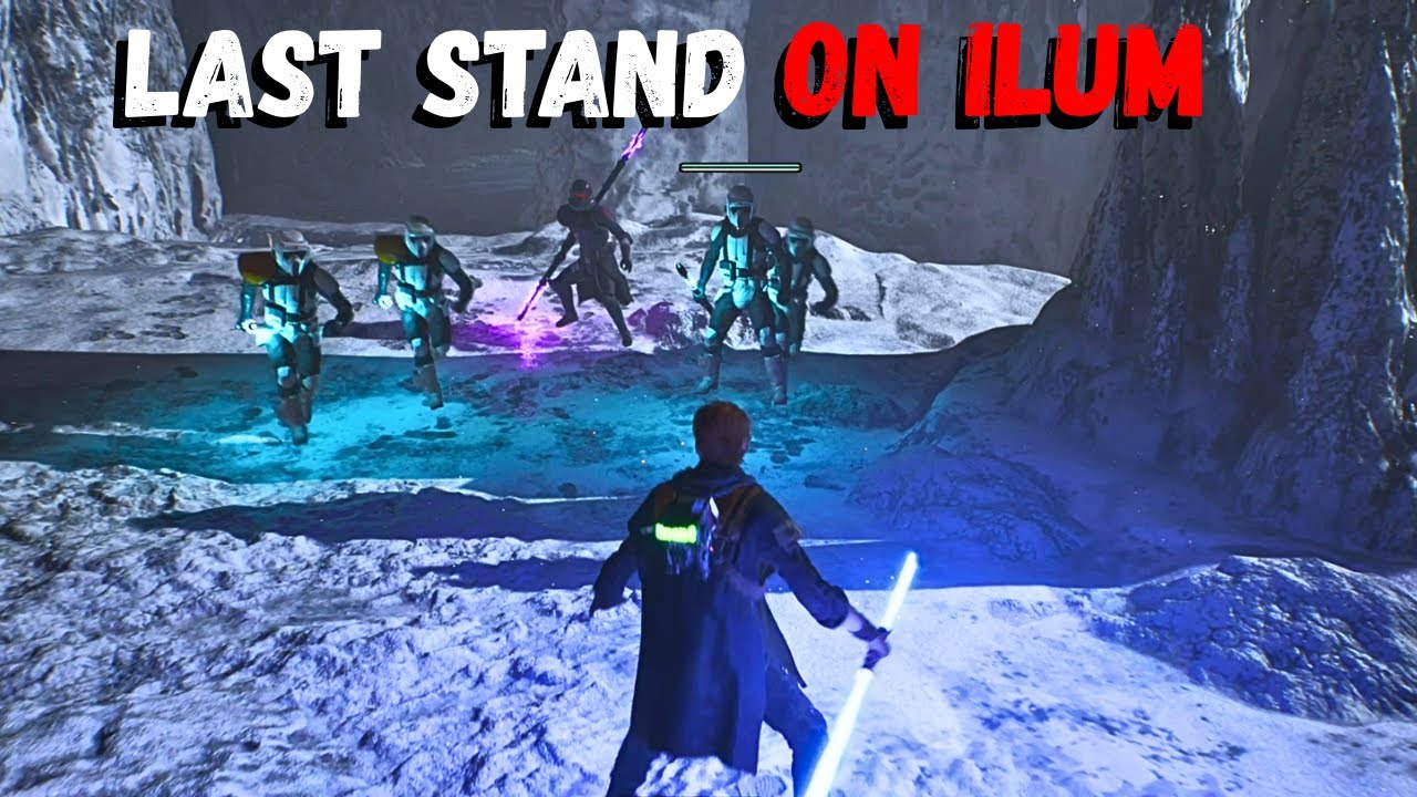 Cal Kestis Fights The Empire's Forces on Planet Ilum