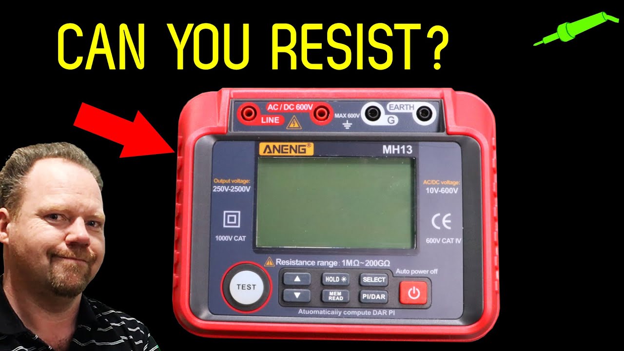 🔴 Aneng MH13 Insulation Resistance Tester Review - No.1170