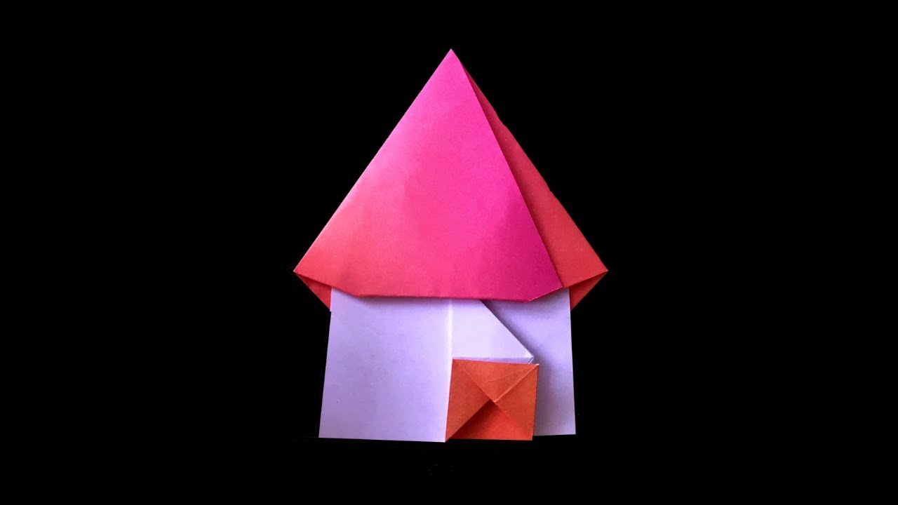 ORIGAMI CONICAL ROOF HOUSE 🏠(Miyuki Kawamura)