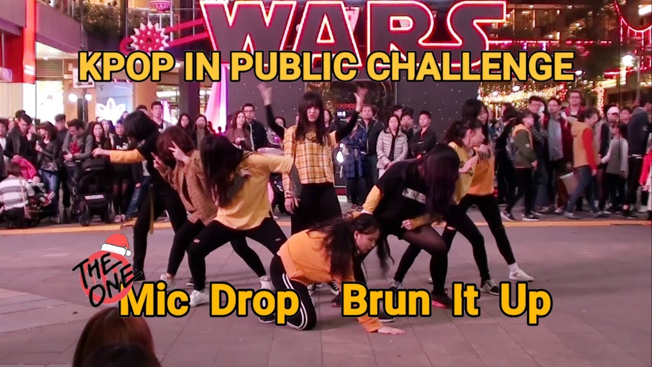 [KPOP IN PUBLIC CHALLENGE]BTS (방탄소년단) - MIC Drop+Wanna One (워너원) - Burn It Up(활활) Cover By The One