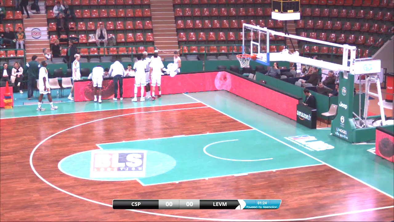 Limoges vs. Levallois (Espoirs, France) 2017/2018