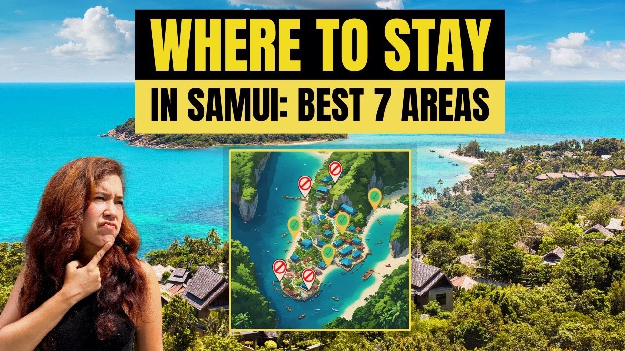 Where to stay in Koh Samui Thailand 2025 | Best places & hotels: Chaweng, Lamai, Bophut, local POV!
