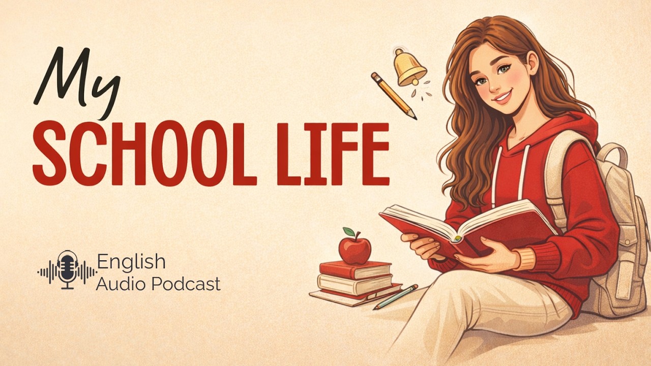 My School Life | Learn English by Listening | Slow English | English Audio Podcast