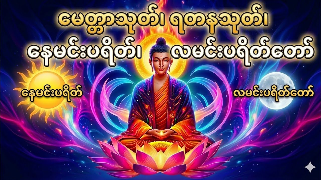 မနက်ခင်း တရားတော် ကံပွင့်လာဘ်ပွင့် စီးပွားတက်စေရန်ဖွင့်ပါ