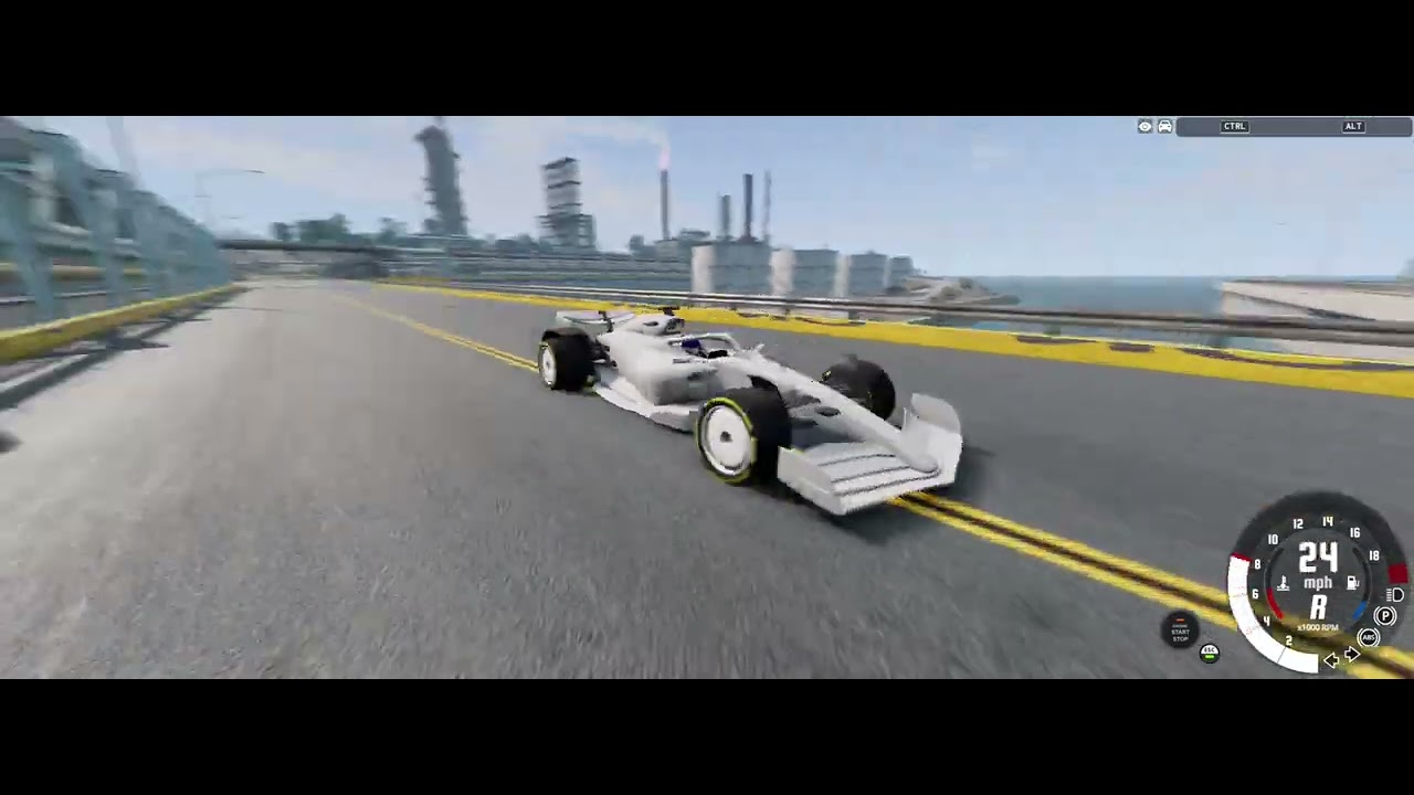 driving beamng for less than 15 min