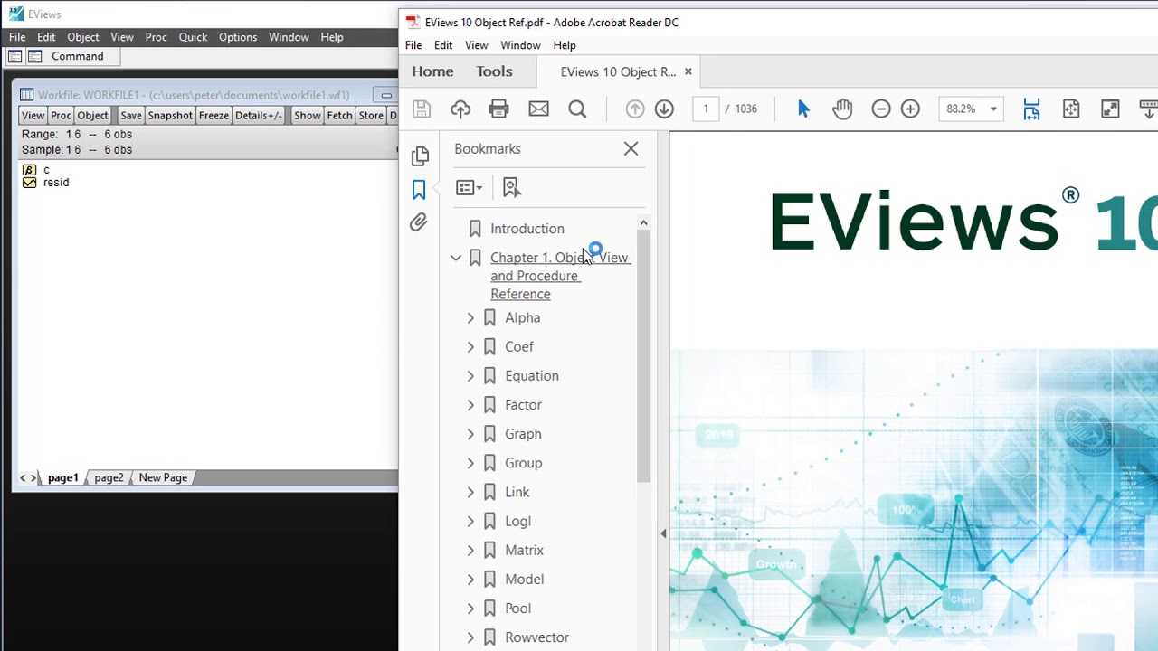 Introduction to EViews