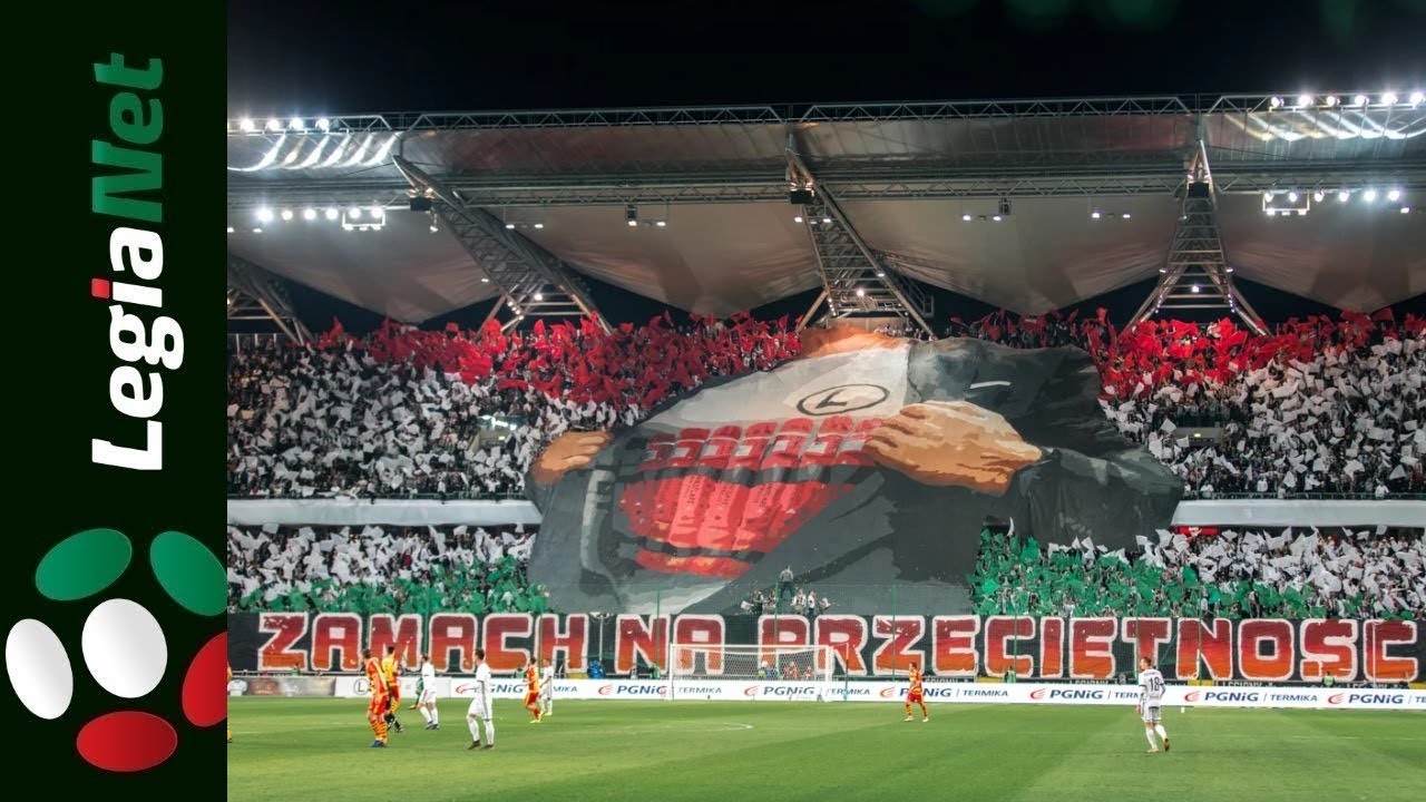 Legia - Jagiellonia: Oprawa