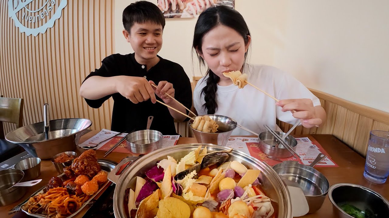 베트남 직원이 오랫동안 꿈꿔온 떡볶이 뷔페에 가봤습니다