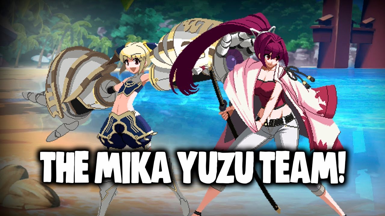 Yuzuriha Teams Up With Local Loli! | Blazblue Cross Tag Battle Online Matches