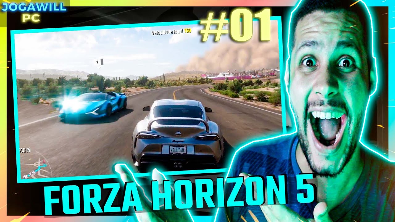 FORZA HORIZON 5 - O JOGO DE CORRIDA COM OS GRÁFICOS MAIS LINDOS E JOGABILIDADE ? O INICIO DA SÉRIE !