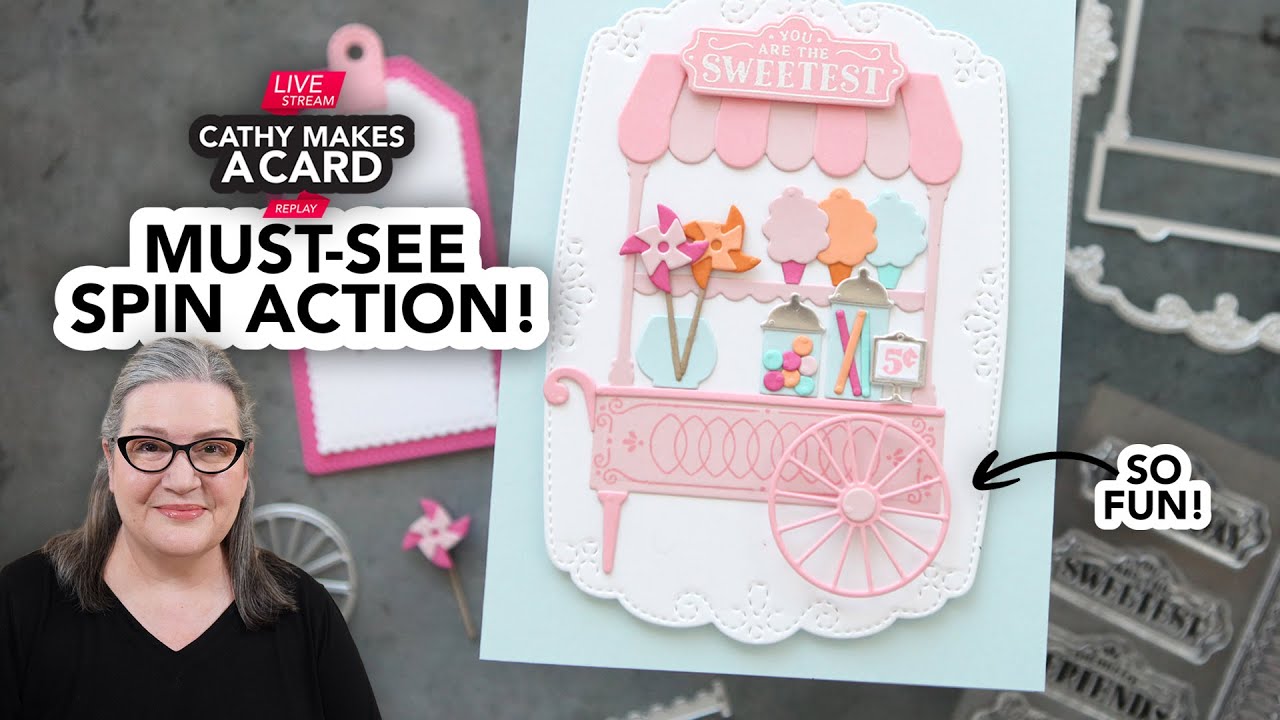 Cathy Makes a Card