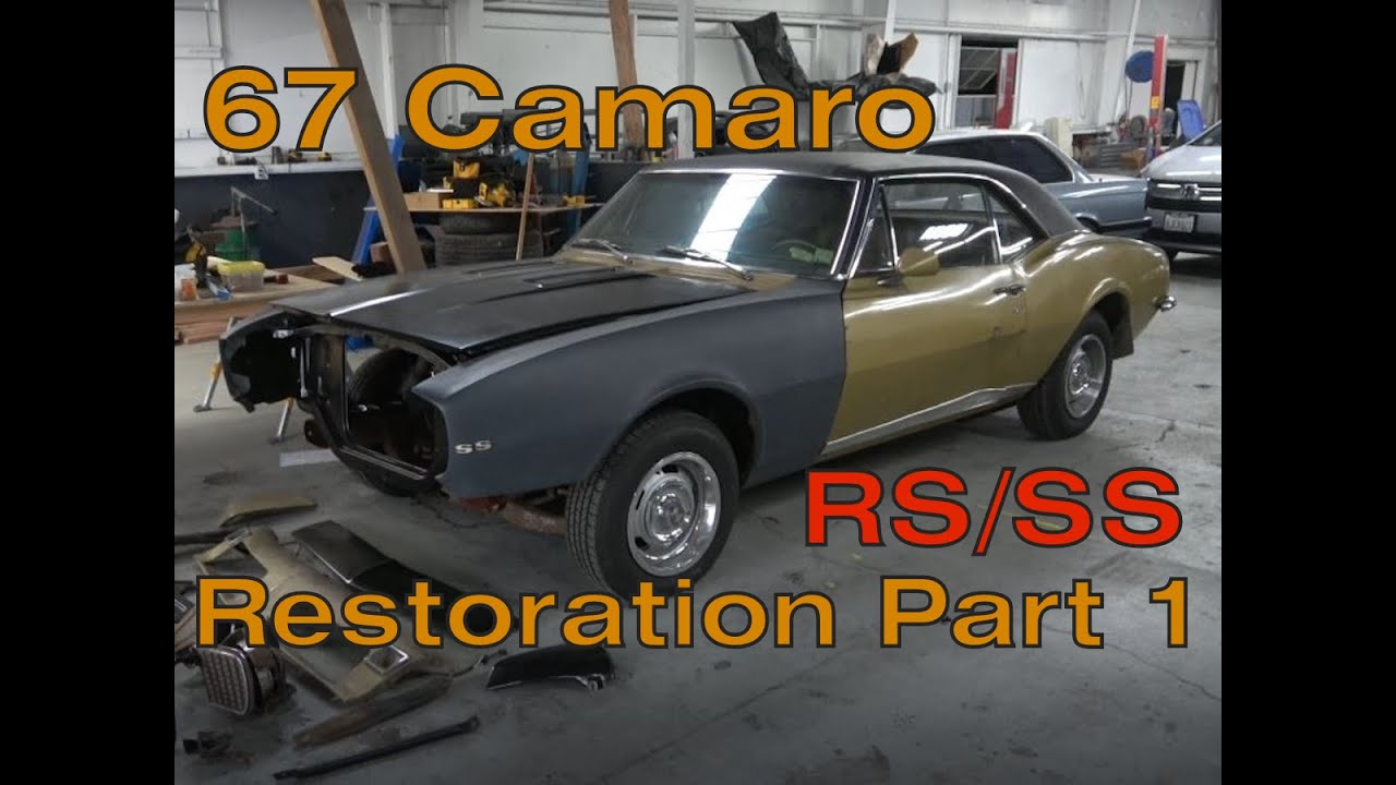 1967 Camaro RS/SS 350 4 Speed Granada Gold - Full Restoration Part 1 - Introduction & Walk Around
