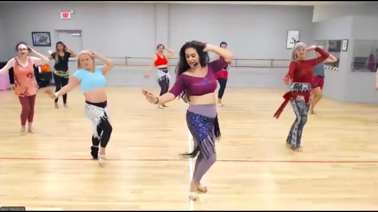 BEGINNER BELLY DANCE CLASS! 💃 #bellydance #dance #exercise