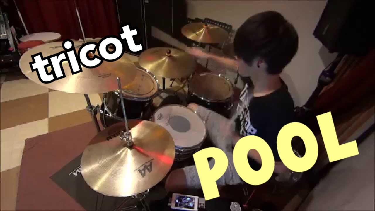 tricot**POOL [ 叩いてみた ] drum cover