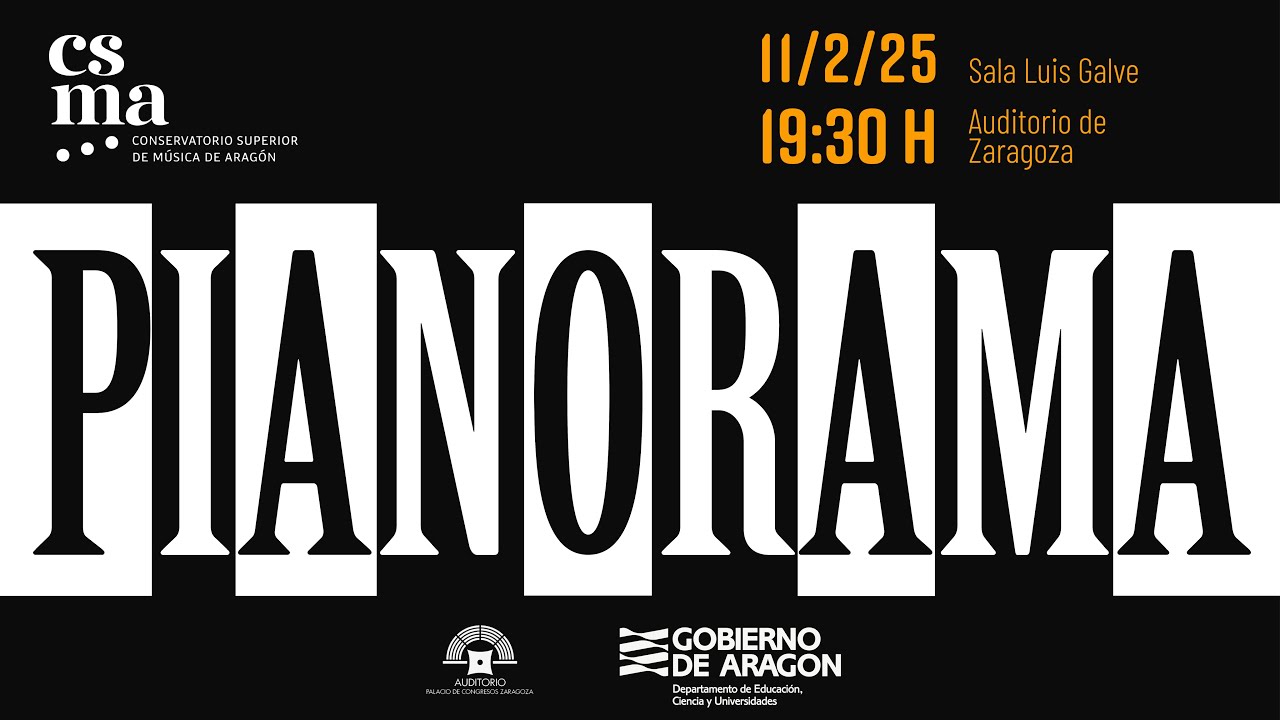 Grandes conciertos del CSMA: PIANORAMA